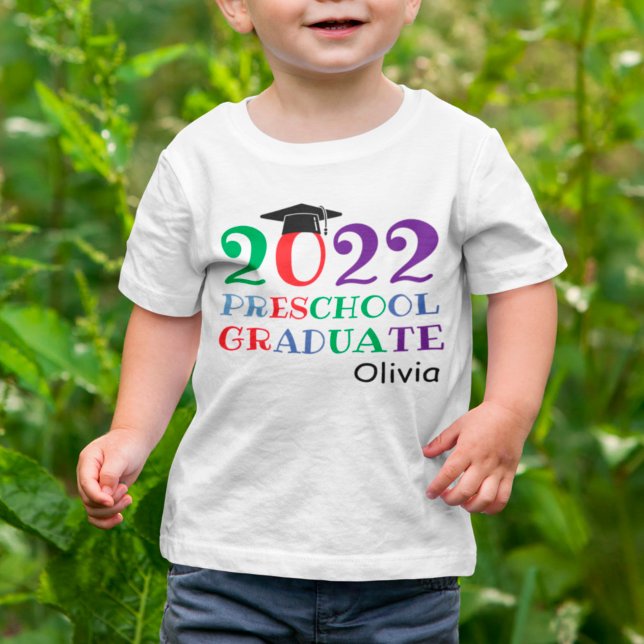 Preschool Graduation Custom T-Shirt (Creator Uploaded)