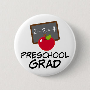 Preschool Graduation Gift 6 Cm Round Badge