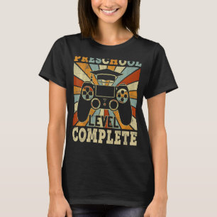 Preschool Graduation Level Complete Video Games Ki T-Shirt