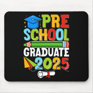 Preschool Graduation Shirt 2025 Kids Boys Pre-k Gr Mouse Mat