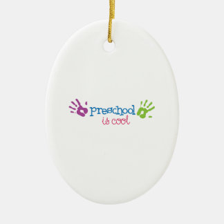 Preschool Is Cool Ceramic Tree Decoration