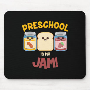 Preschool Is Jam Cute Peanut Butter Jelly Teacher Mouse Mat