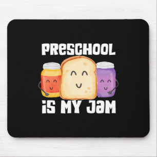 Preschool Is Jam Peanut Butter And Jelly Teacher Mouse Mat