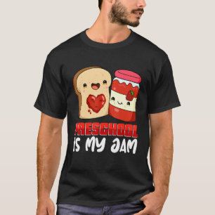 Preschool Is My Jam Teacher Back To School Student T-Shirt