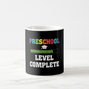 Preschool Level Complete Back To School Graduation Coffee Mug