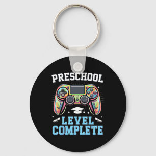 Preschool Level Complete Last Day Of School Gamer Key Ring