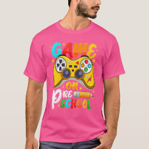 Preschool Level Unlocked Game On Preschool Back To T-Shirt