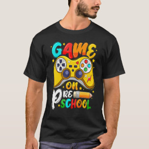 Preschool Level Unlocked Game On Preschool Back To T-Shirt