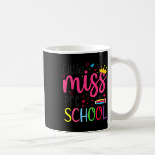 Preschool Little Miss Back To School Girls Prescho Coffee Mug