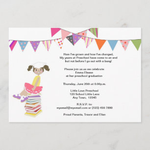 Preschool or Kindergarten Invitations