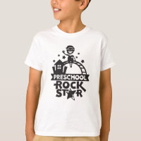 Preschool Rock Star Cute Kids Illustration
