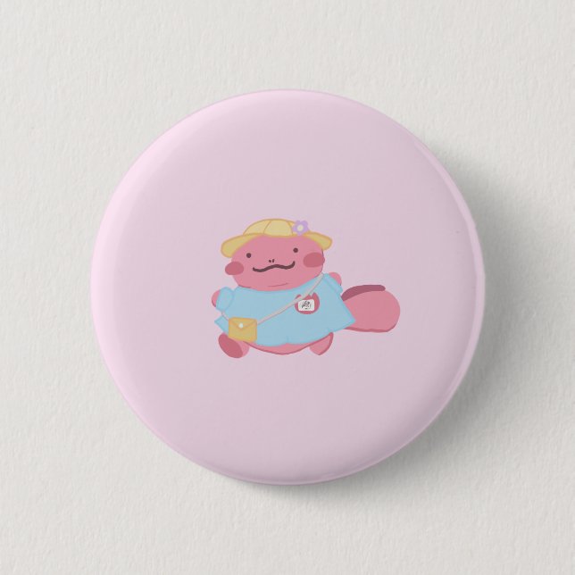 Preschool Salamander 6 Cm Round Badge (Front)