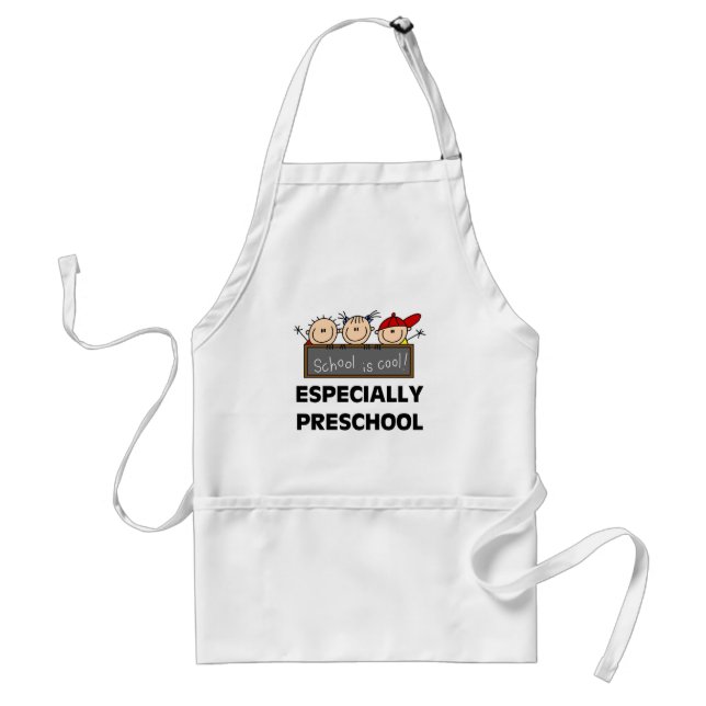 Preschool School is Cool Tshirts and Gifts Standard Apron (Front)