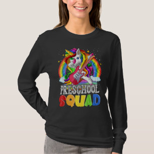 Preschool Squad Back To School Teacher - Dabbing U T-Shirt