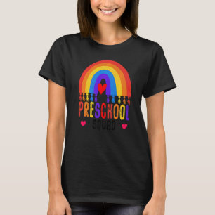 Preschool Squad Teacher Back To School Daycare App T-Shirt