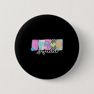 Preschool Squad Team Pre-k Crew Back To School Tea 6 Cm Round Badge
