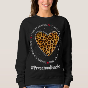 Preschool Teacher Admin Appreciation Week Back To Sweatshirt