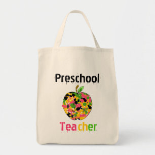 Preschool Teacher Apple Bag
