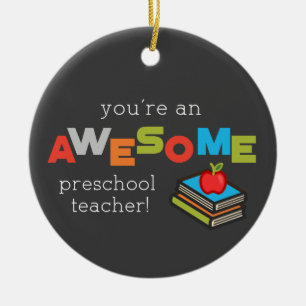 Preschool Teacher Appreciation Day, Awesome Ceramic Tree Decoration