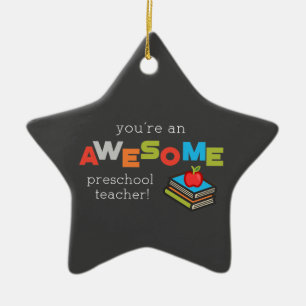 Preschool Teacher Appreciation Day, Awesome Ceramic Tree Decoration