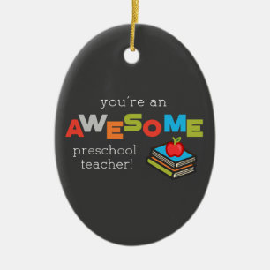 Preschool Teacher Appreciation Day, Awesome Ceramic Tree Decoration