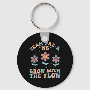 Preschool Teacher Appreciation Team Pre-k Grow Wit Key Ring
