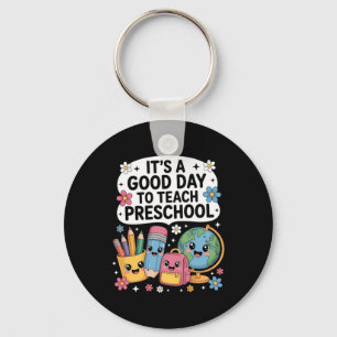 Preschool Teacher Back To School Cute Design Key Ring