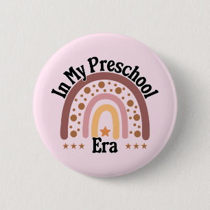 Preschool Teacher Back to School Preschool 6 Cm Round Badge