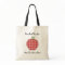 Preschool Teacher Bag - Red Gingham Apple