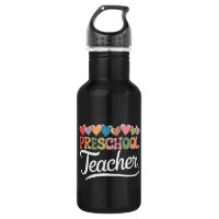 Preschool Teacher First Day Groovy Back To School