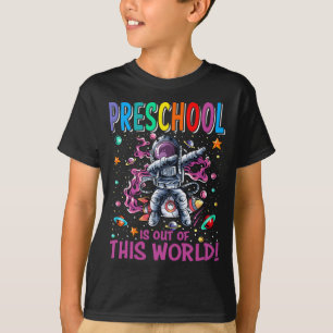 Preschool Teacher First Day of School Team Space T-Shirt