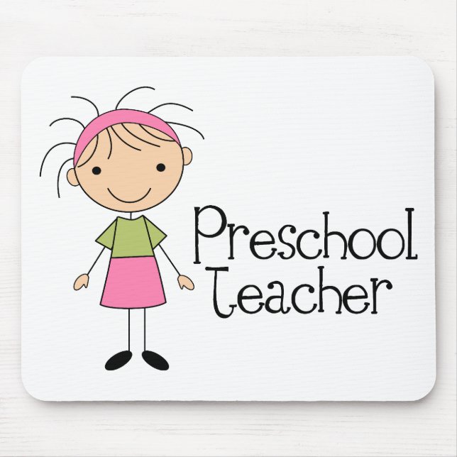 Preschool Teacher Mouse Mat (Front)