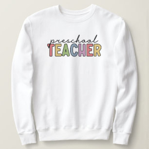Preschool Teacher Personalised Gifts Sweatshirt