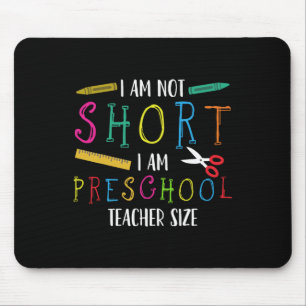 Preschool Teacher Short Pre-k Teacher  Mouse Mat