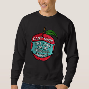 Preschool Teacher Valentines Day Quarantine Tee, H Sweatshirt