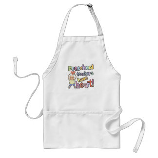 Preschool Teachers Have Heart Standard Apron