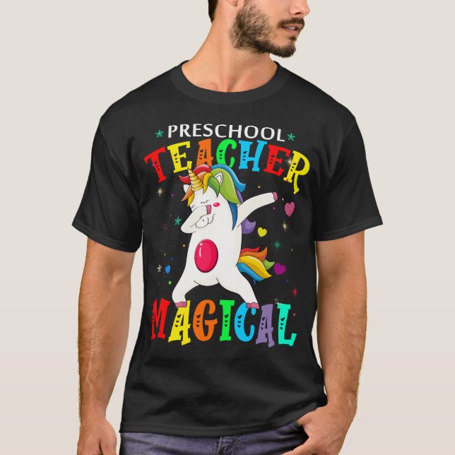 preschool techer magical T-Shirt (Front)