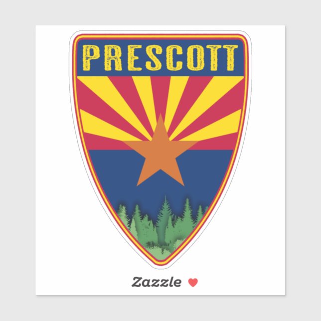 Prescott Arizona Shield (Sheet)