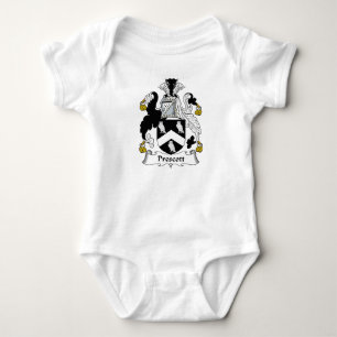 Prescott Family Crest Baby Bodysuit