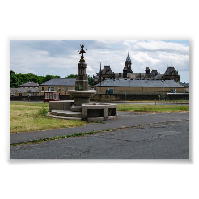 Prescott Fountain, Halifax Photo Print (Front)