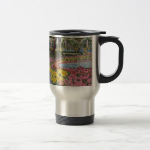 Prescott Park Garden Poppies Portsmouth NH Travel Mug