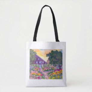 Prescott Park Sunset Portsmouth NH Tote Bag