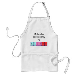 Prescott periodic table name apron