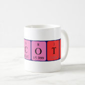 Prescott periodic table name mug (Front Right)