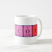 Prescott periodic table name mug (Front Right)