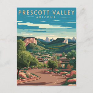 Prescott Valley, Arizona   Postcard