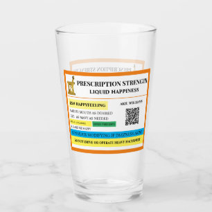 Prescription Beer Glass