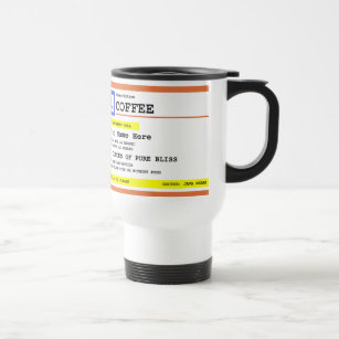 Prescription Coffee Personalised Travel Mug