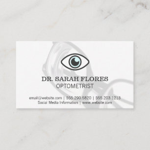 Prescription Glasses   Eye Icon Business Card