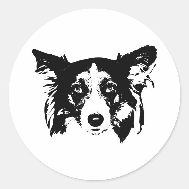 Presence in Miniature Classic Round Sticker (Front)